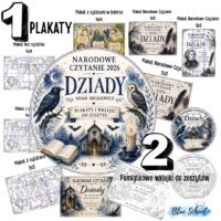 Narodowe Czytanie 2026 Dziady – plakaty